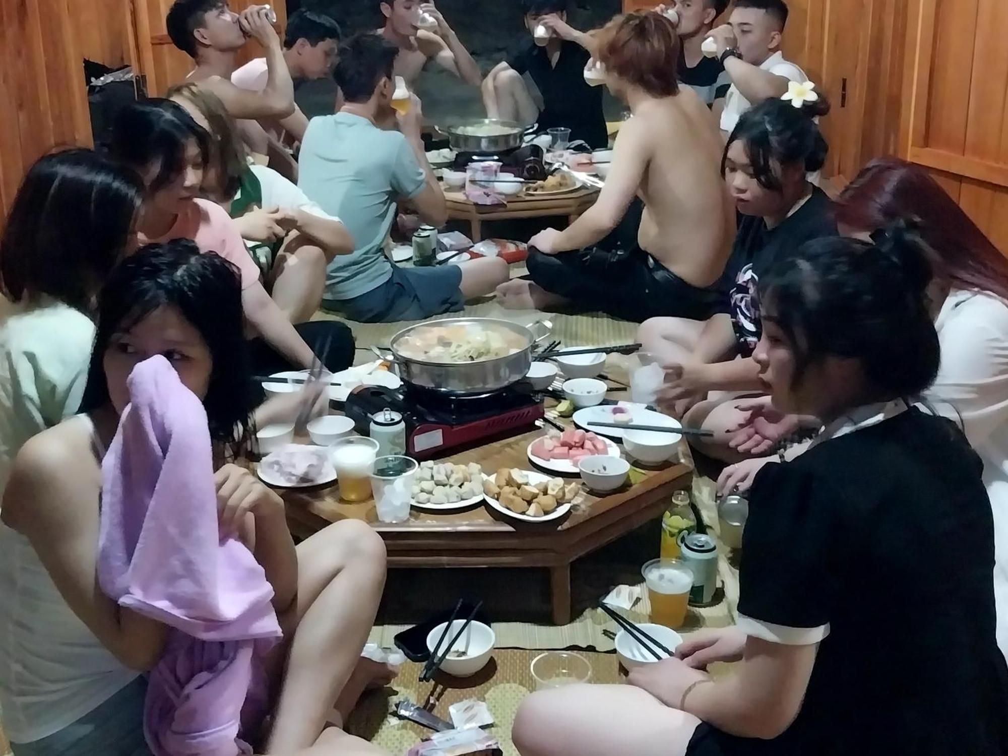 קאו באנג Trieu Hoan Homestay חדר תמונה